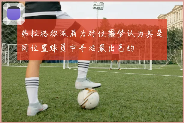弗拉格称浓眉为对位噩梦认为其是同位置球员中手活最出色的