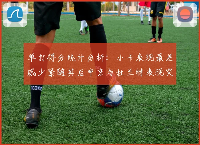 单打得分统计分析：小卡表现最差威少紧随其后申京与杜兰特表现突出