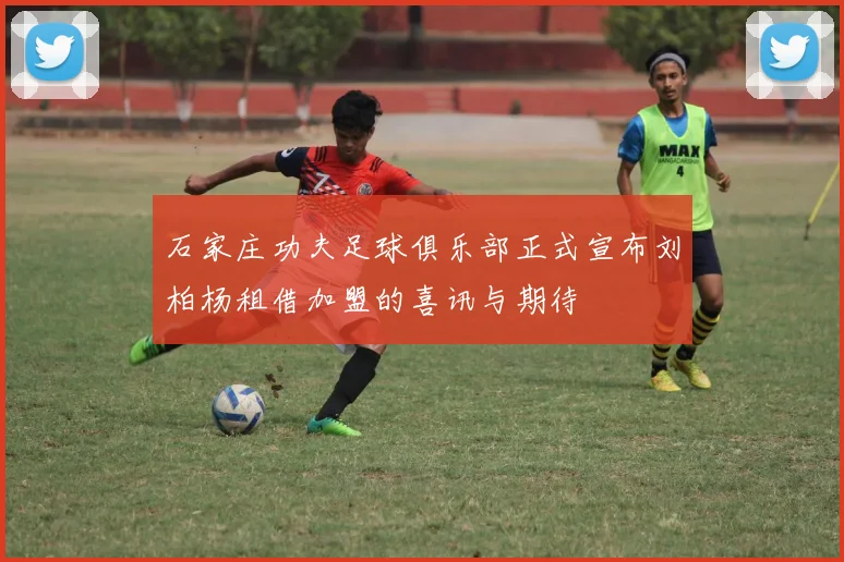 石家庄功夫足球俱乐部正式宣布刘柏杨租借加盟的喜讯与期待